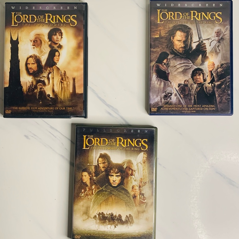 The Lord of the Rings DVD Set